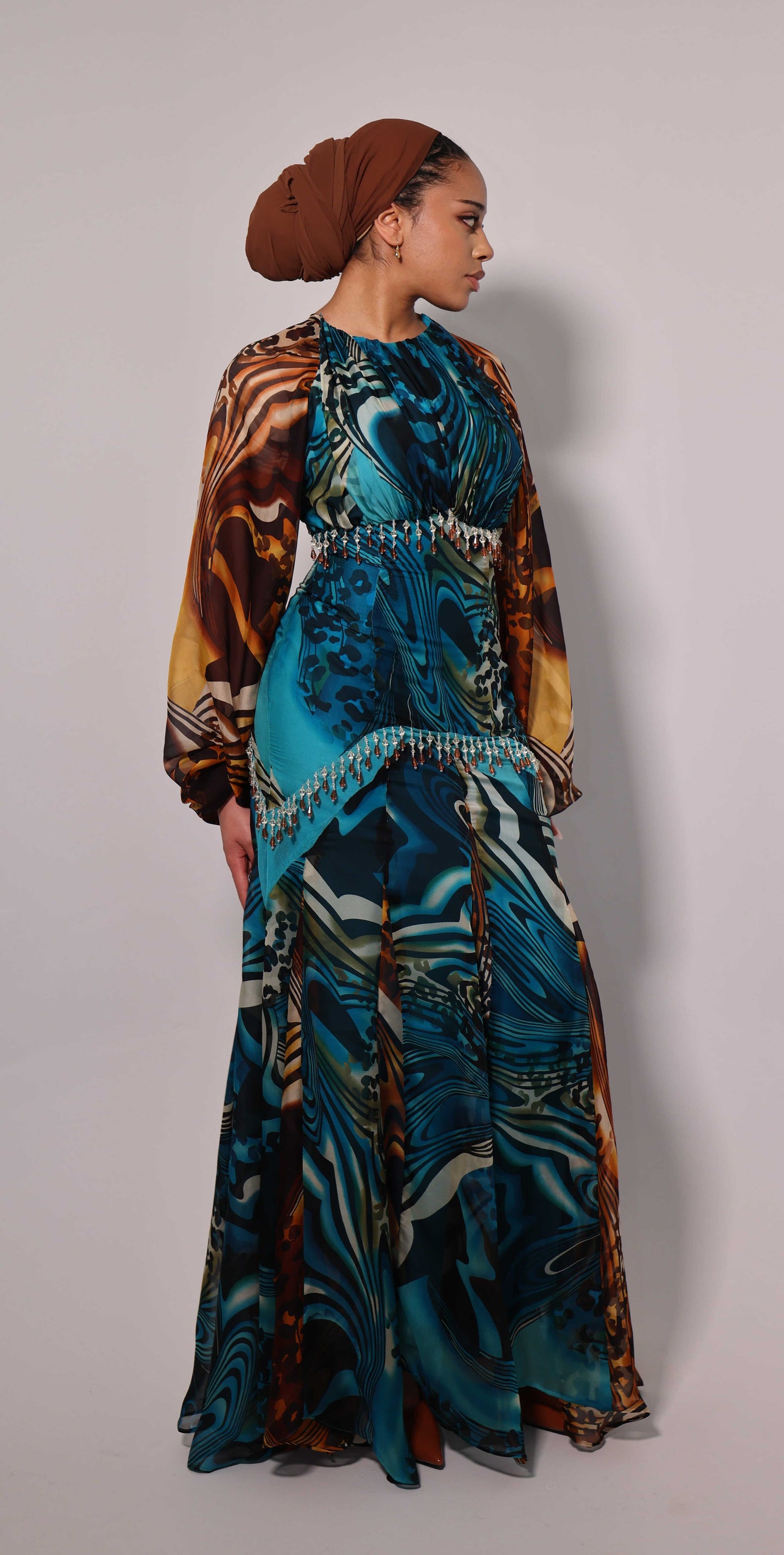 Leopard Bloom Dress