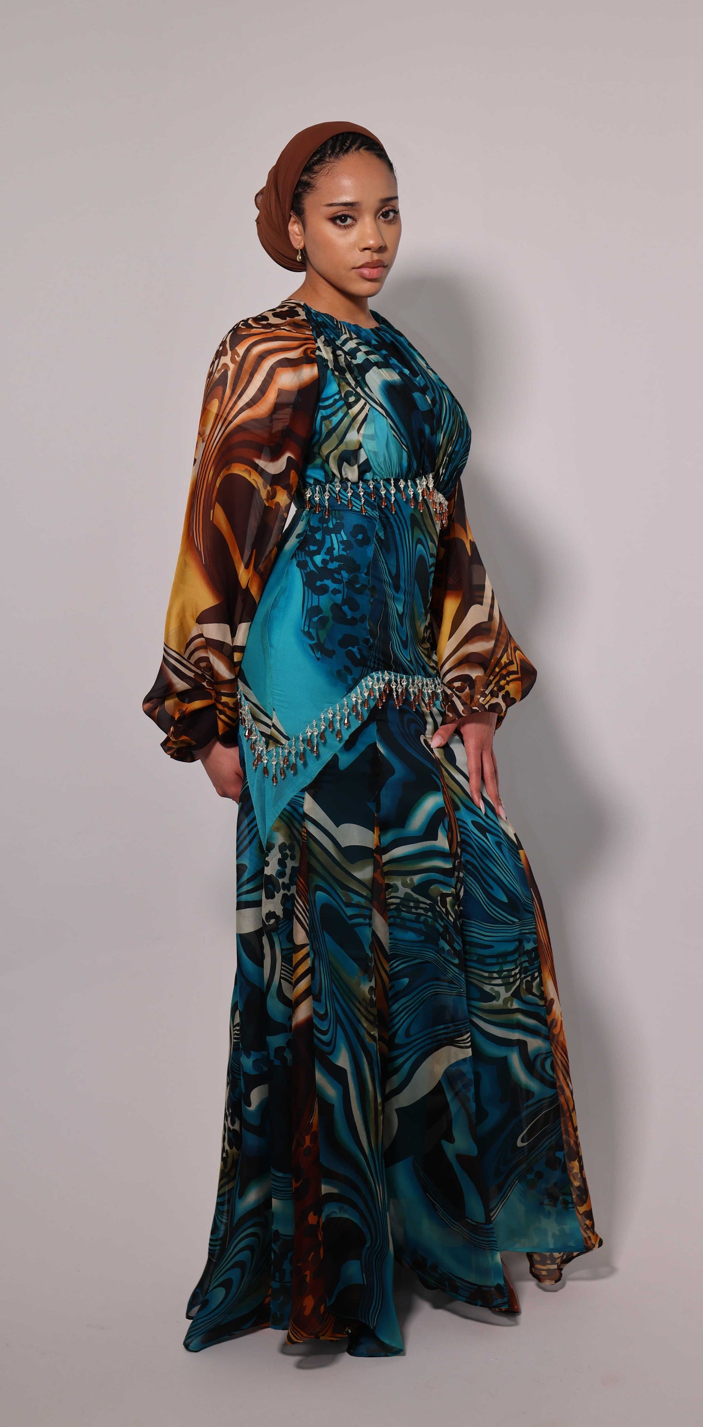 Leopard Bloom Dress