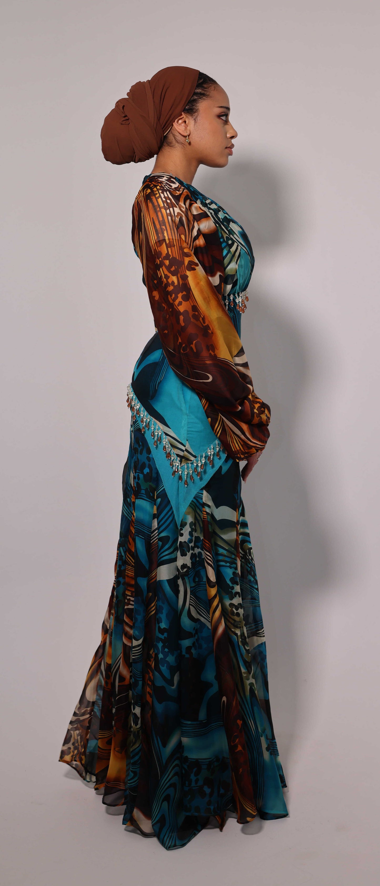Leopard Bloom Dress