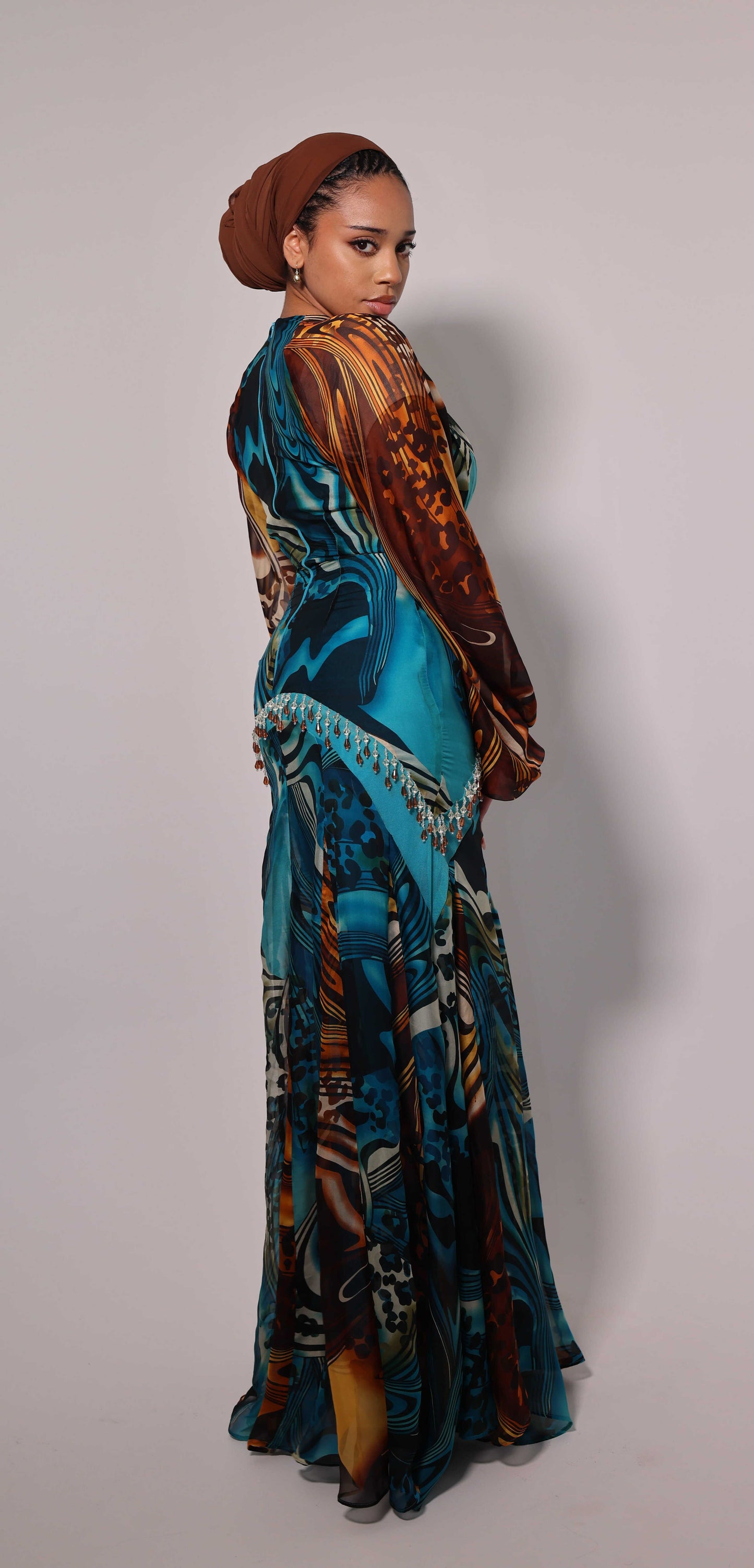 Leopard Bloom Dress
