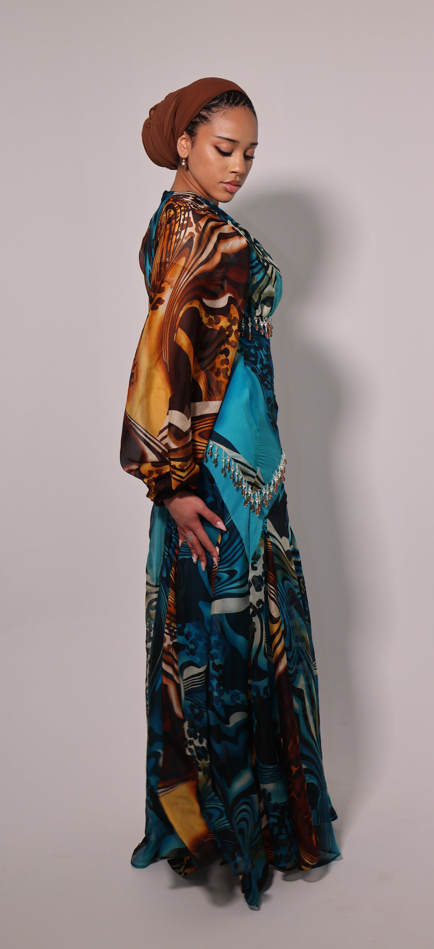 Leopard Bloom Dress