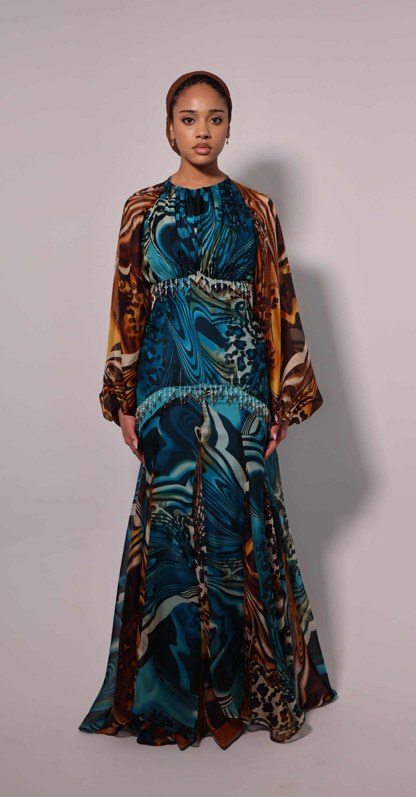 Leopard Bloom Dress