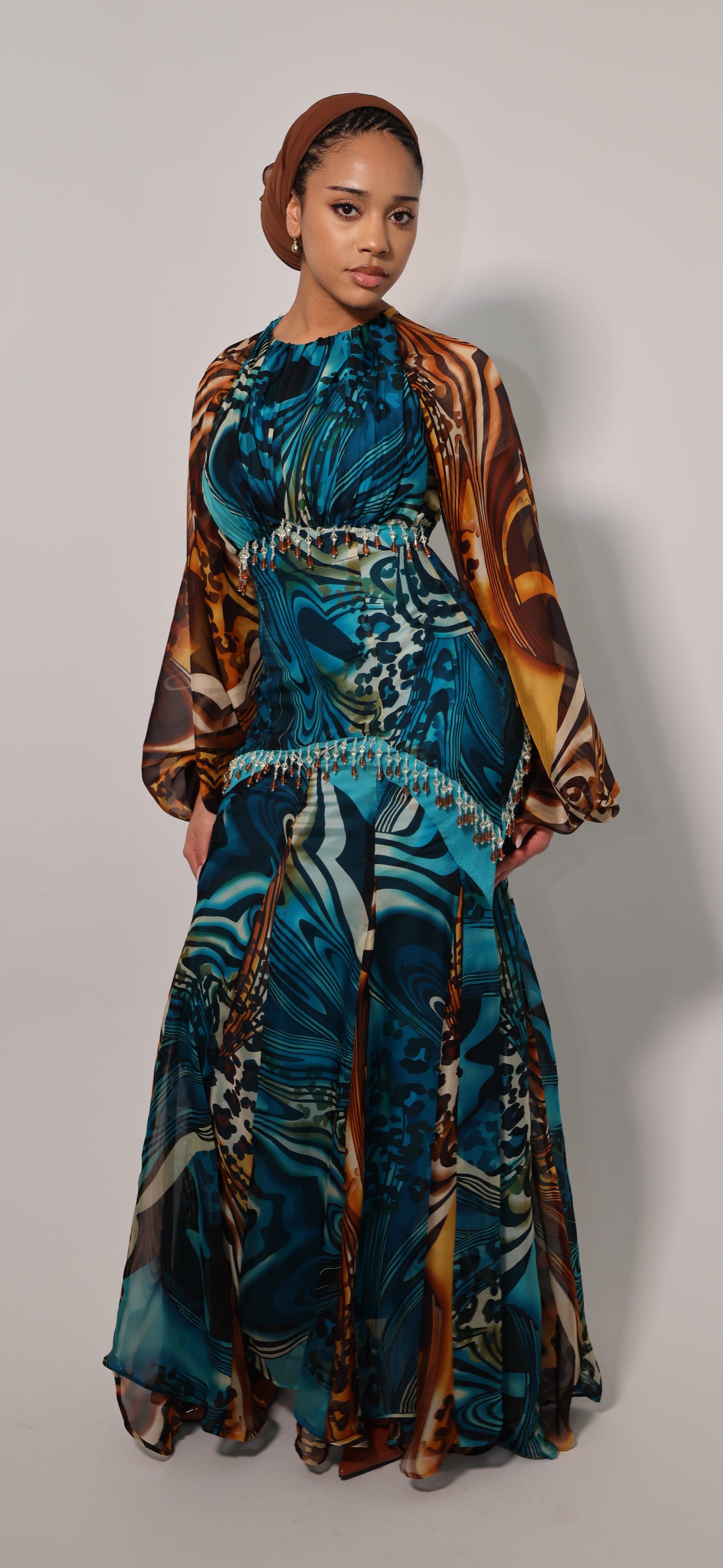 Leopard Bloom Dress