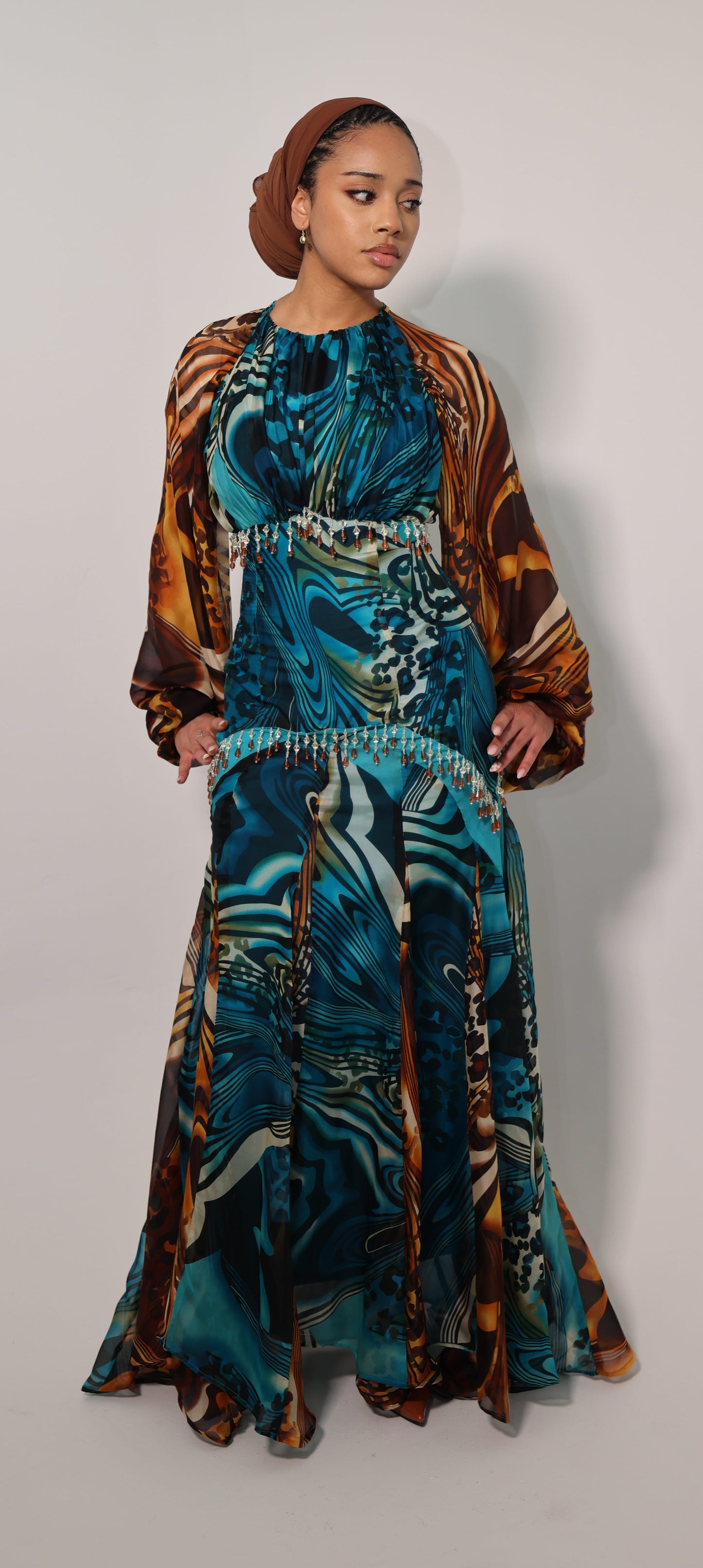 Leopard Bloom Dress
