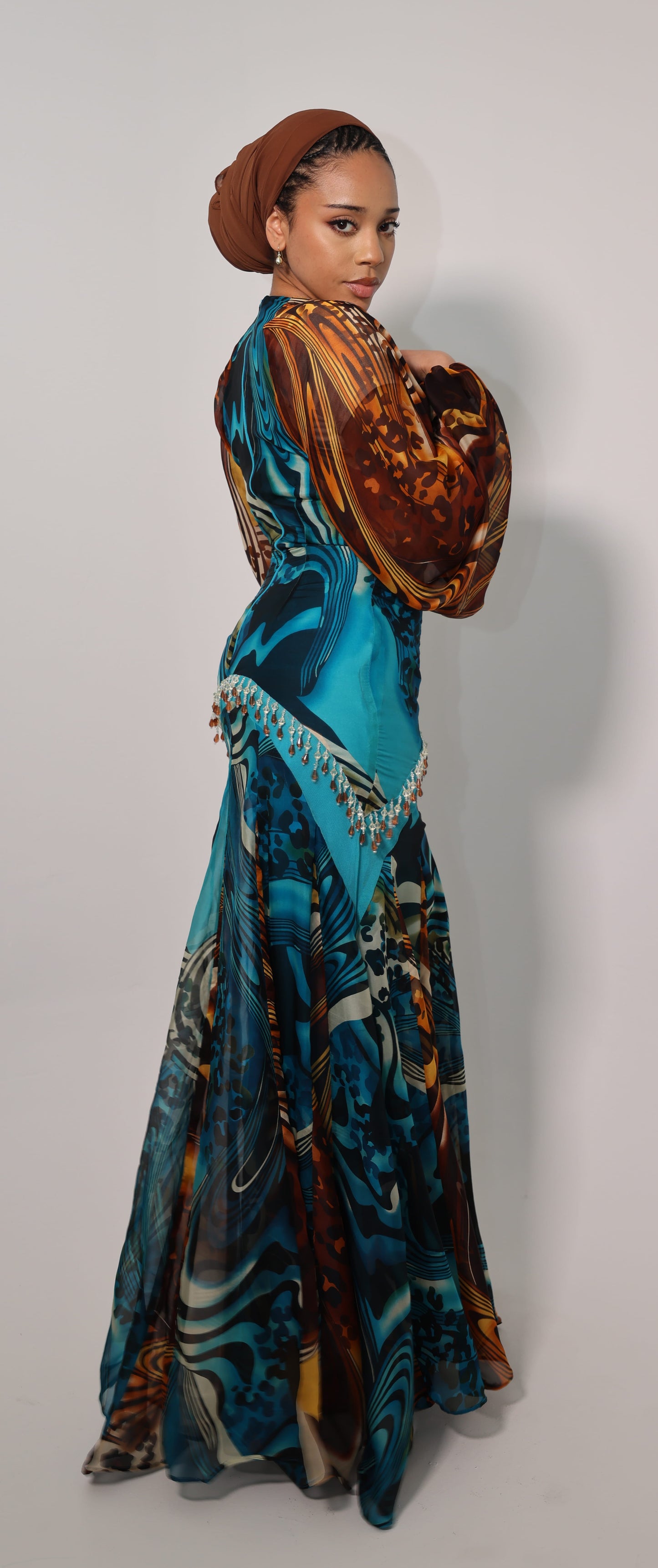 Leopard Bloom Dress