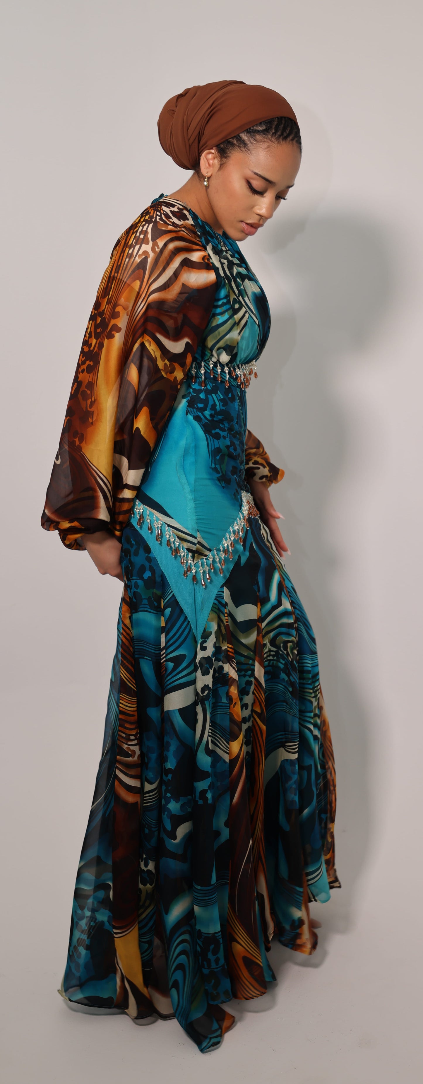 Leopard Bloom Dress
