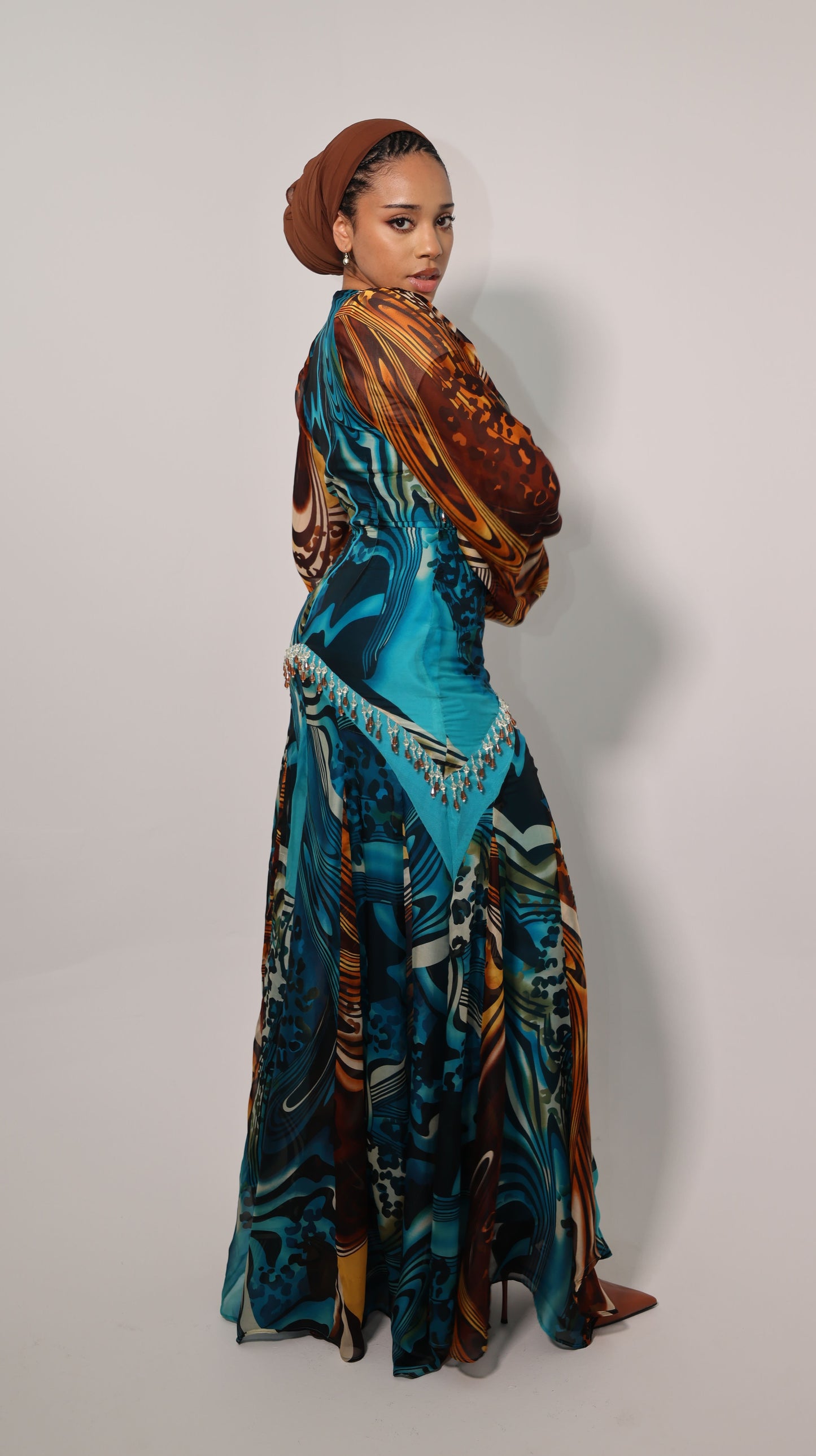 Leopard Bloom Dress