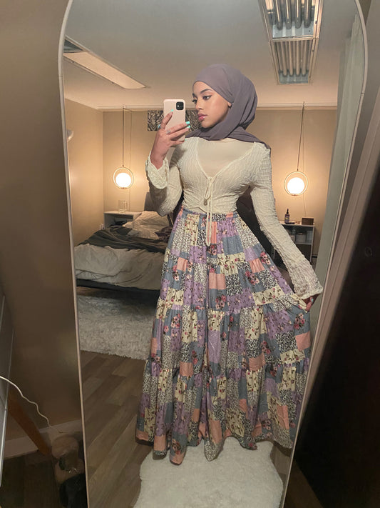 Dreamy Patchwork Skirt
